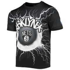 NBA Brooklyn Nets FISLL Tornado Bolt T-Shirt