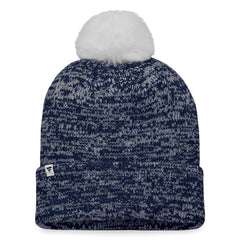 MLB Boston Red Sox Fanatics Women's Iconic Cuffed Knit Hat with Pom