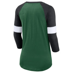 Women's Football Pride Raglan 3/4-Sleeve T-Shirt - New York Jets