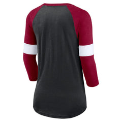 Women's Football Pride Raglan 3/4-Sleeve T-Shirt - Washington Commanders