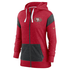 Women's Monaco Lightweight Full-Zip Hoodie - San Francisco 49ers