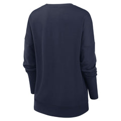 Women's Rewind Playback Icon Performance Pullover Sweatshirt - New York Giants