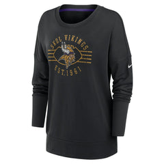 Women's Rewind Playback Icon Performance Pullover Sweatshirt - Minnesota Vikings