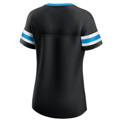 Women's Original State Lace-Up T-Shirt - Carolina Panthers
