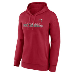Women's Iconic Cotton Fleece Checklist Pullover Hoodie - Tampa Bay Buccaneers