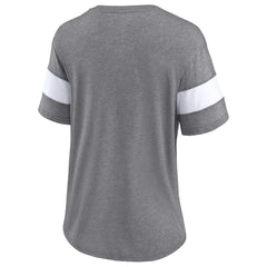 Women's Distressed Team Tri-Blend V-Neck T-Shirt - Cleveland Browns