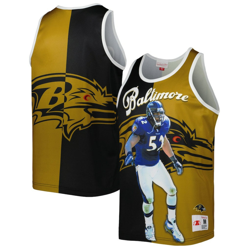 Ray Lewis Retired Player Graphic Tank Top - Baltimore Ravens