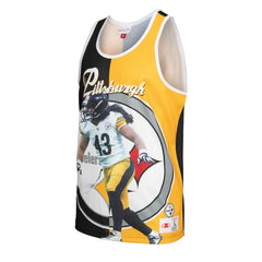 Troy Polamalu Retired Player Graphic Tank Top - Pittsburgh Steelers