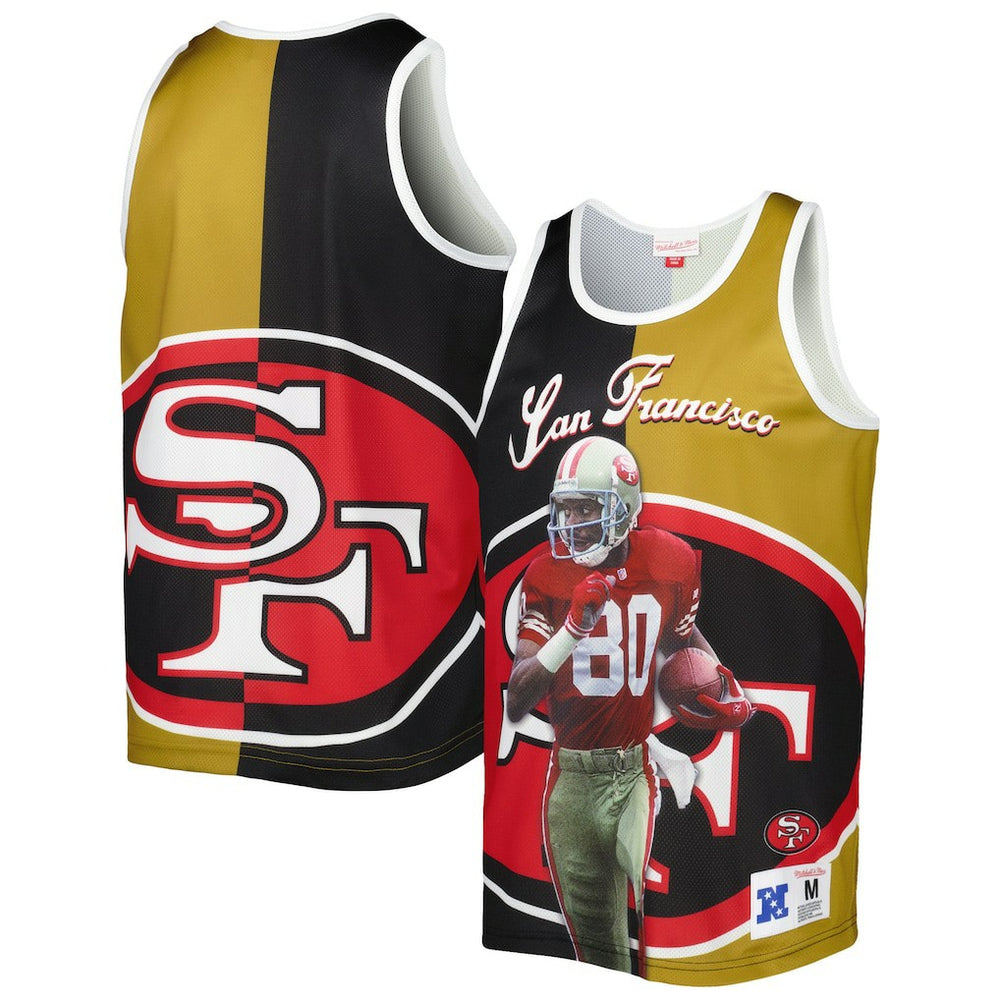 Jerry Rice Retired Player Graphic Tank Top - San Francisco 49ers