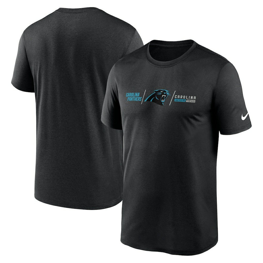 Horizontal Lockup Legend Performance T-Shirt - Carolina Panthers