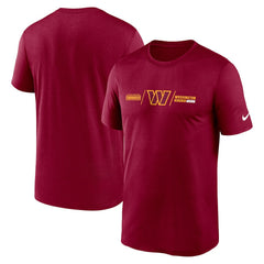 Horizontal Lockup Legend T-Shirt - Washington Commanders