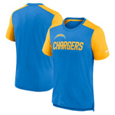 Color Block Team Name T-Shirt - Los Angeles Chargers