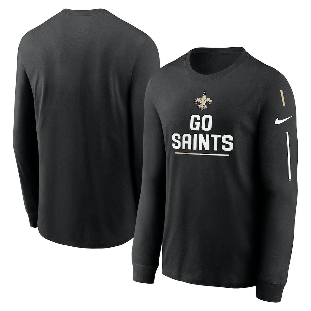 Team Slogan Long Sleeve T-Shirt - New Orleans Saints