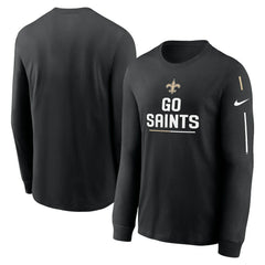 Team Slogan Long Sleeve T-Shirt - New Orleans Saints