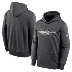 Prime Logo Name Split Pullover Hoodie - Seattle Seahawks