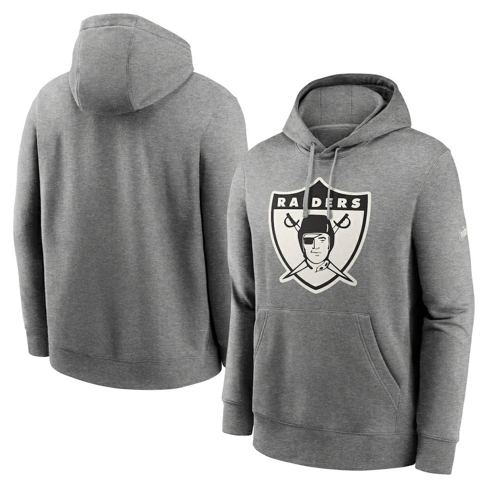 Oakland Raiders Rewind Club Fleece Pullover Hoodie - Las Vegas Raiders