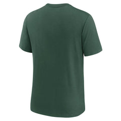 Rewind Playback Logo Tri-Blend T-Shirt - Green Bay Packers