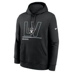 City Code Club Fleece Pullover Hoodie - Las Vegas Raiders