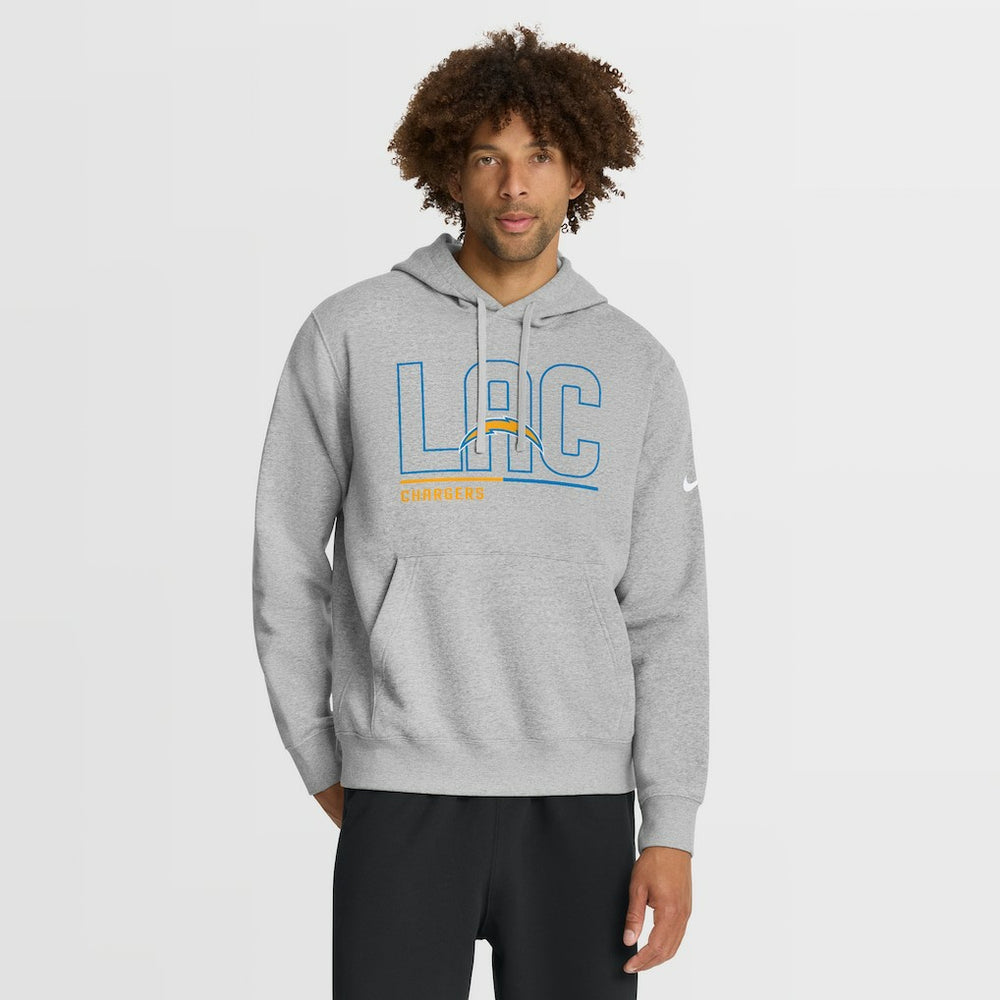 City Code Club Fleece Pullover Hoodie - Los Angeles Chargers
