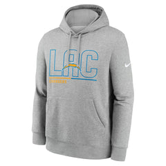 City Code Club Fleece Pullover Hoodie - Los Angeles Chargers
