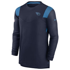 Sideline Tonal Logo Performance Player Long Sleeve T-Shirt - Tennessee Titans