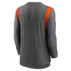 Sideline Tonal Logo Performance Player Long Sleeve T-Shirt - Cleveland Browns