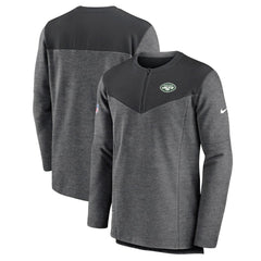Sideline Lockup Performance Quarter-Zip Top - New York Jets