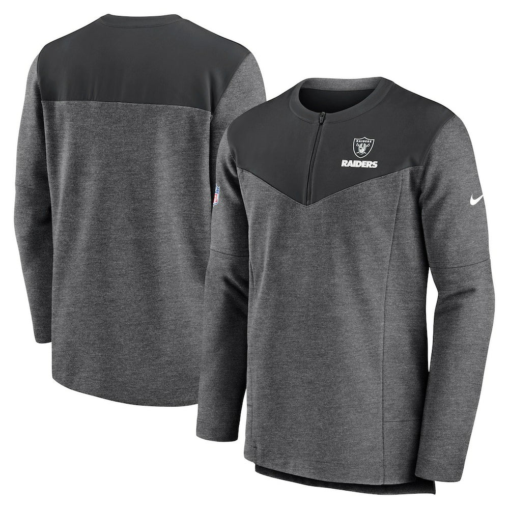 Sideline Lockup Performance Quarter-Zip Top - Las Vegas Raiders