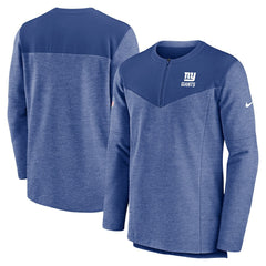 Sideline Lockup Performance Quarter-Zip Top - New York Giants