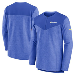 Sideline Lockup Performance Quarter-Zip Top - Los Angeles Rams