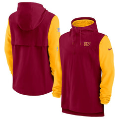 Sideline Player Quarter-Zip Hoodie - Washington Commanders