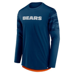 Square Off Long Sleeve T-Shirt - Chicago Bears
