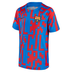 Barcelona 2022/23 Pre-Match Top - Nike Blue