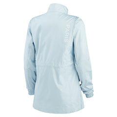 Paris Saint-Germain Women's M65 Woven Full-Zip Jacket - Nike Light Blue
