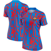 Barcelona Women's 2022/23 Pre-Match Home Performance Top - Nike Blue