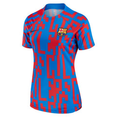 Barcelona Women's 2022/23 Pre-Match Home Performance Top - Nike Blue