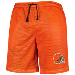FOCO Colorblock Mesh V-Neck & Shorts Set - Cleveland Browns
