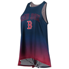 MLB Boston Red Sox FOCO Women's Gradient Tie-Back Racerback Tank Top