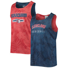 MLB Cleveland Guardians FOCO Floral Reversible Mesh Tank Top