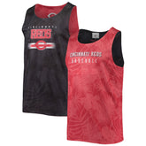 MLB Cincinnati Reds FOCO Floral Reversible Mesh Tank Top