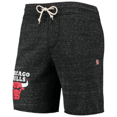 NBA Chicago Bulls Homage Primary Logo Tri-Blend Sweat Shorts