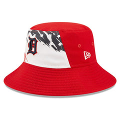 MLB Detroit Tigers New Era 2022 4th of July Bucket Hat