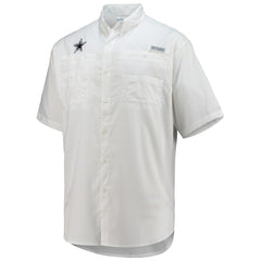 Tamiami Omni-Shade Button-Down Short Sleeve Shirt - Dallas Cowboys