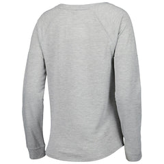 Juniors All Striped Up Raglan Long Sleeve T-Shirt - Los Angeles Rams