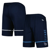 Combine Authentic Rusher Training Shorts - Tennessee Titans