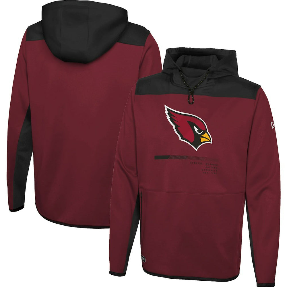 Combine Authentic Hard Hitter Pullover Hoodie - Arizona Cardinals