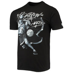 NBA Brooklyn Nets NBA x McFlyy Identify Artist Series T-Shirt