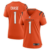 Ja'Marr Chase Women's Alternate Game Jersey - Cincinnati Bengals