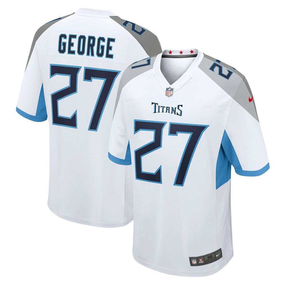 Eddie George Retired Player Game Jersey - Tennessee Titans