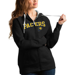 NBA Indiana Pacers Antigua Women's Team Victory Full-Zip Hoodie